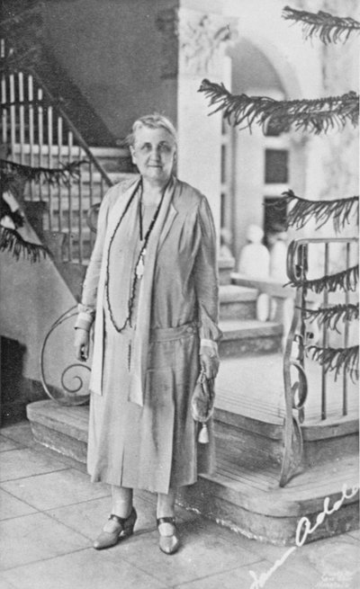 Jane Addams, c.1925 door American Photographer